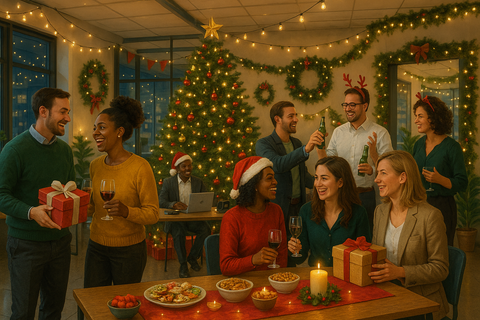 office christmas party